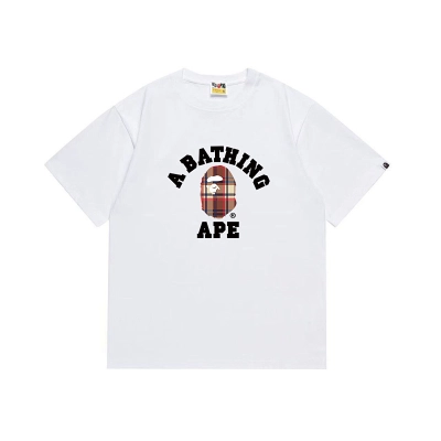 BAPE Ape Head Short Sleeve T-Shirt Style 1053 01