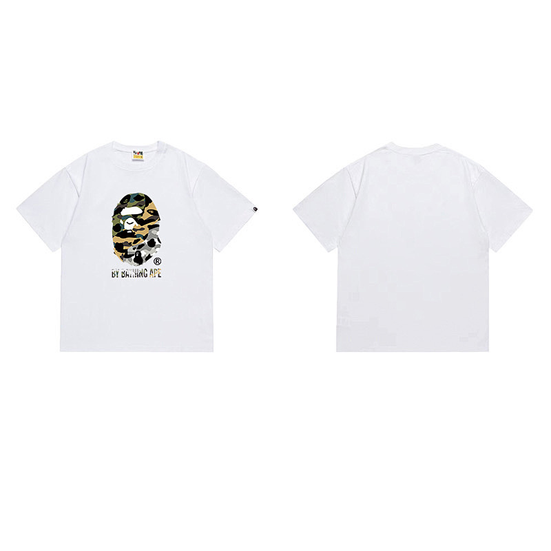 BAPE Ape Head Short Sleeve T-Shirt Style 1054