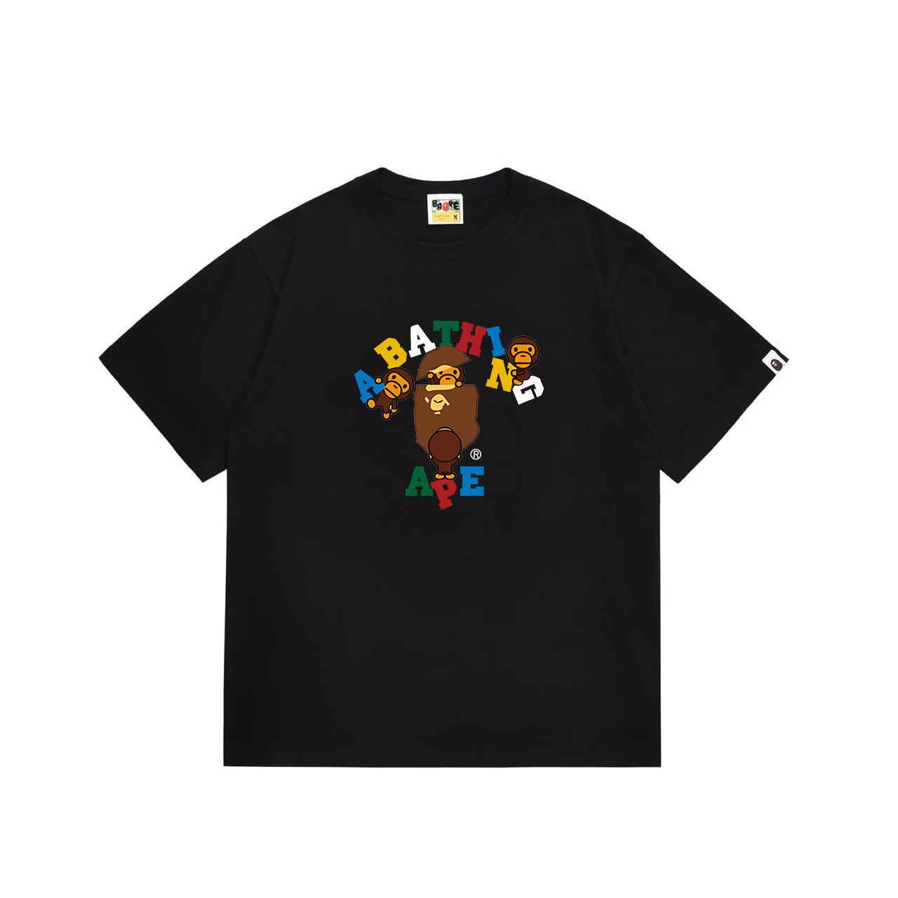 BAPE Ape Head Short Sleeve T-Shirt Style 1058