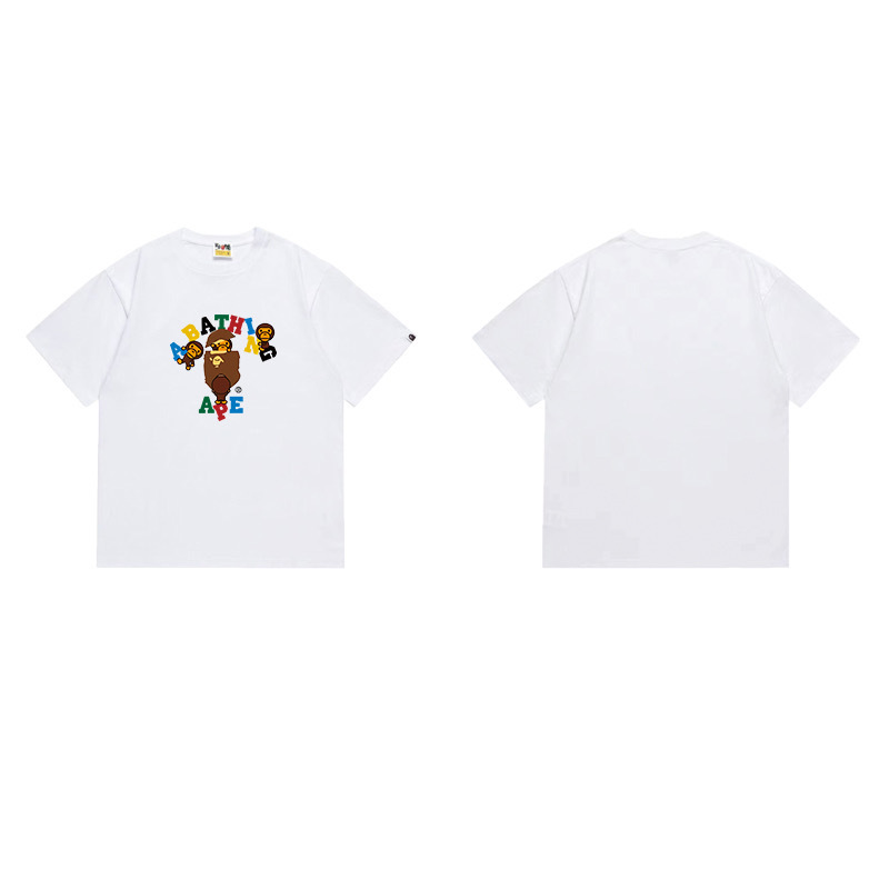 BAPE Ape Head Short Sleeve T-Shirt Style 1058