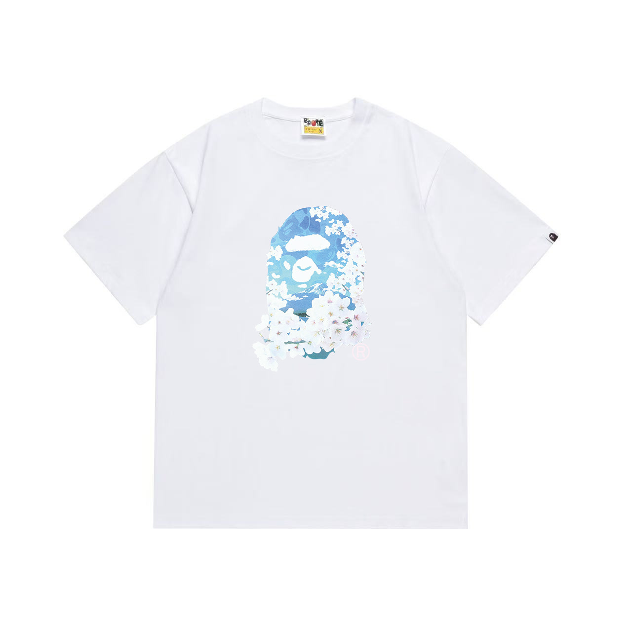 BAPE Ape Head Short Sleeve T-Shirt Style 1059