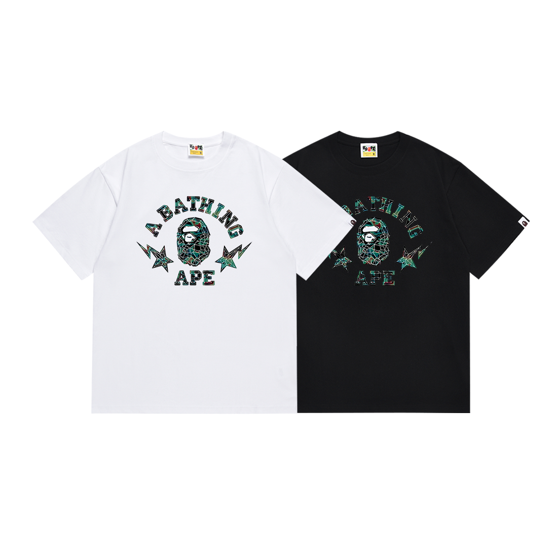 BAPE Ape Head Short Sleeve T-Shirt Style 105