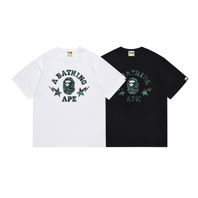 BAPE Ape Head Short Sleeve T-Shirt Style 105