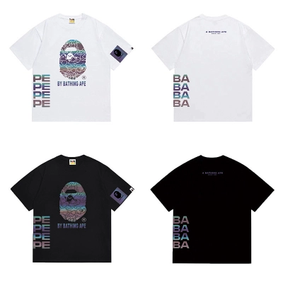 BAPE Ape Head Short Sleeve T-Shirt Style 1065 01