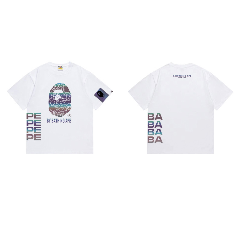 BAPE Ape Head Short Sleeve T-Shirt Style 1065