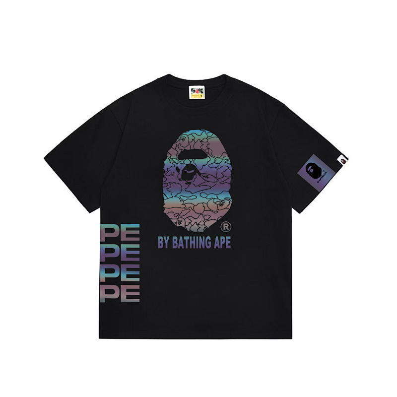 BAPE Ape Head Short Sleeve T-Shirt Style 1065