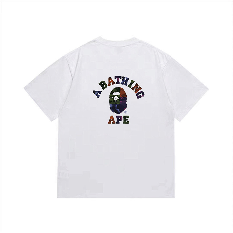 BAPE Ape Head Short Sleeve T-Shirt Style 1067