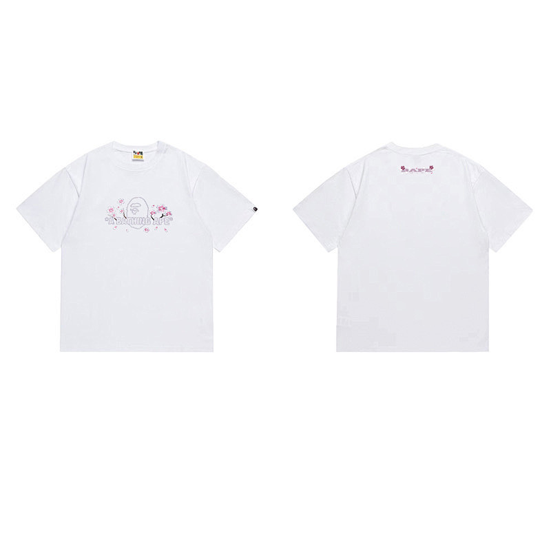 BAPE Ape Head Short Sleeve T-Shirt Style 1068