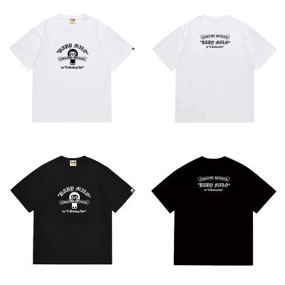 BAPE Ape Head Short Sleeve T-Shirt Style 1069 01