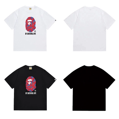 BAPE Ape Head Short Sleeve T-Shirt Style 1073 01