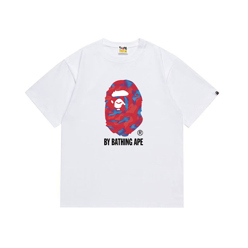 BAPE Ape Head Short Sleeve T-Shirt Style 1073