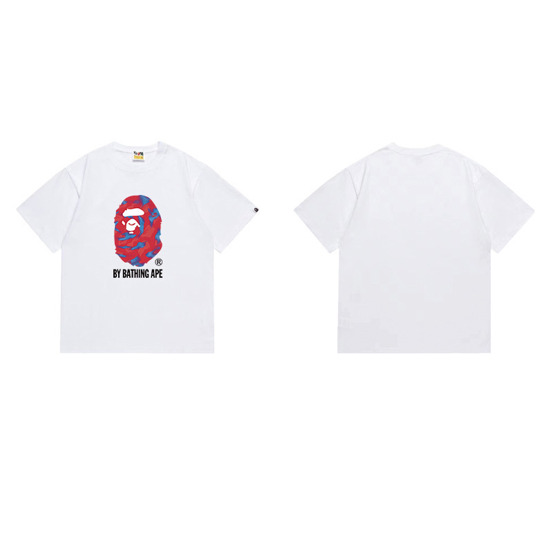 BAPE Ape Head Short Sleeve T-Shirt Style 1073