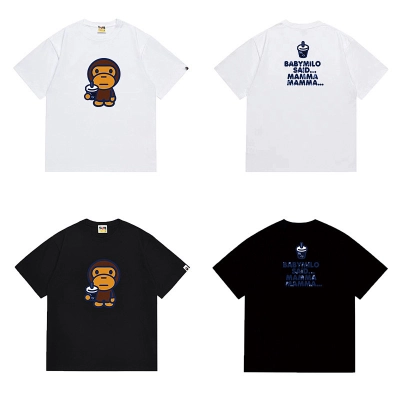 BAPE Ape Head Short Sleeve T-Shirt Style 1074 01