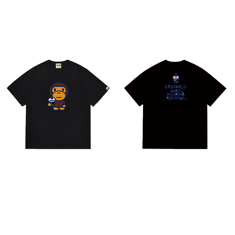 BAPE Ape Head Short Sleeve T-Shirt Style 1074
