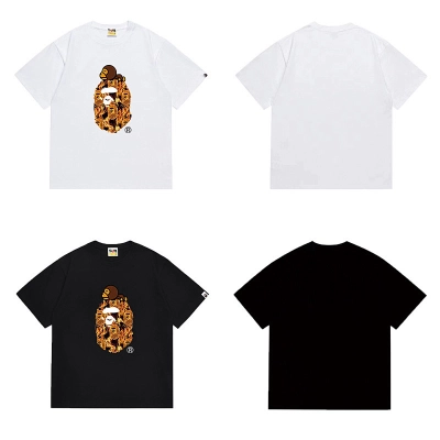 BAPE Ape Head Short Sleeve T-Shirt Style 1075 01