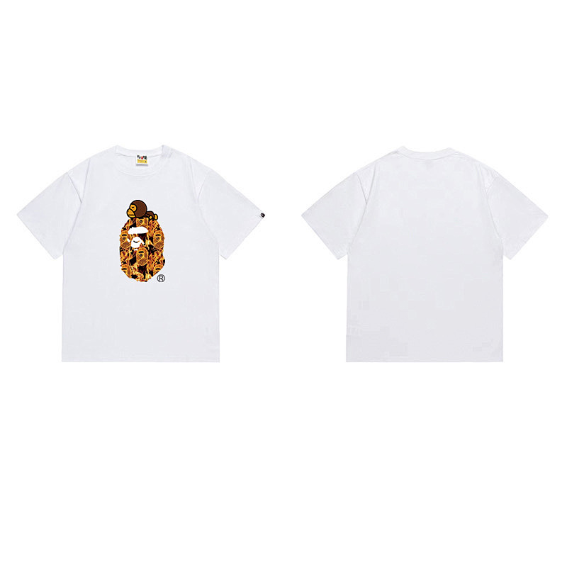 BAPE Ape Head Short Sleeve T-Shirt Style 1075