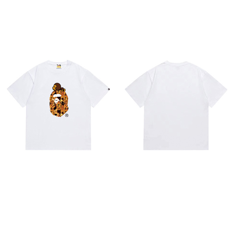BAPE Ape Head Short Sleeve T-Shirt Style 1075
