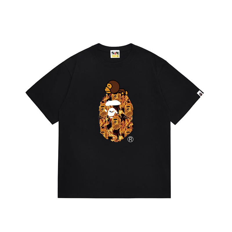 BAPE Ape Head Short Sleeve T-Shirt Style 1075