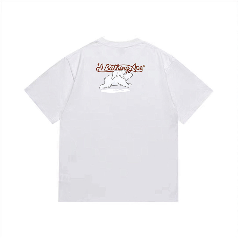 BAPE Ape Head Short Sleeve T-Shirt Style 1076
