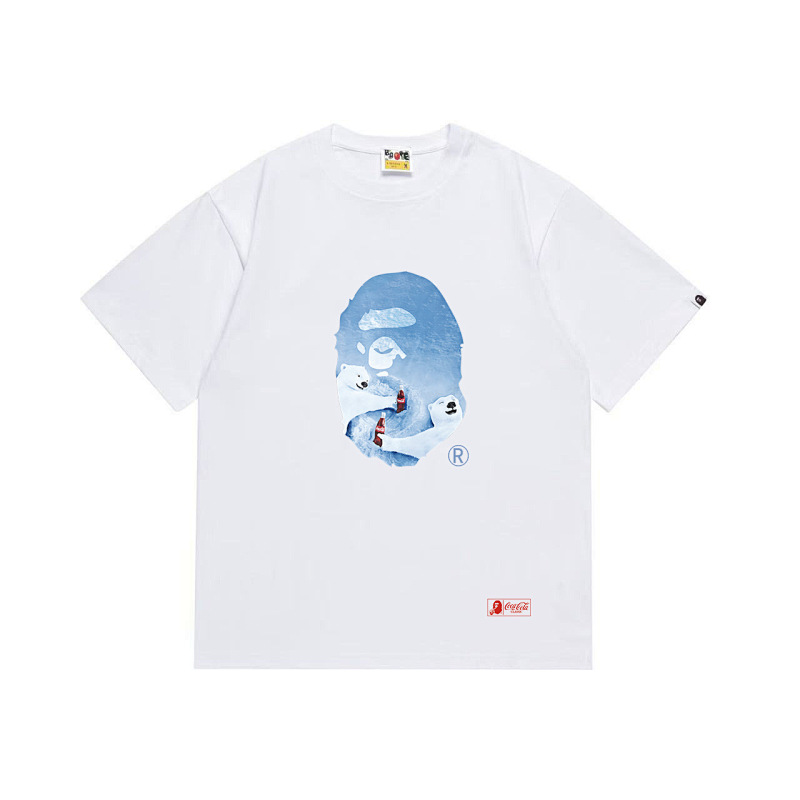 BAPE Ape Head Short Sleeve T-Shirt Style 1076