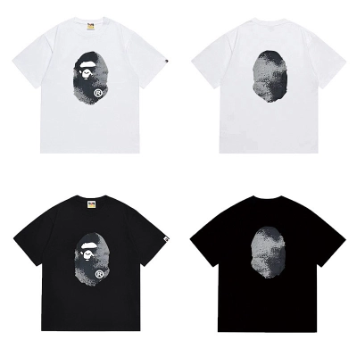 BAPE Ape Head Short Sleeve T-Shirt Style 1077 01