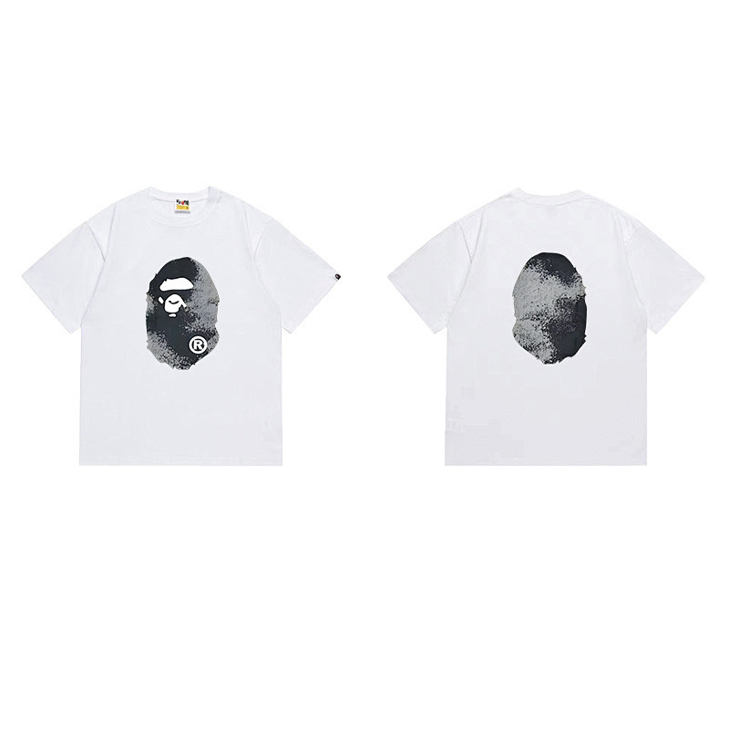 BAPE Ape Head Short Sleeve T-Shirt Style 1077