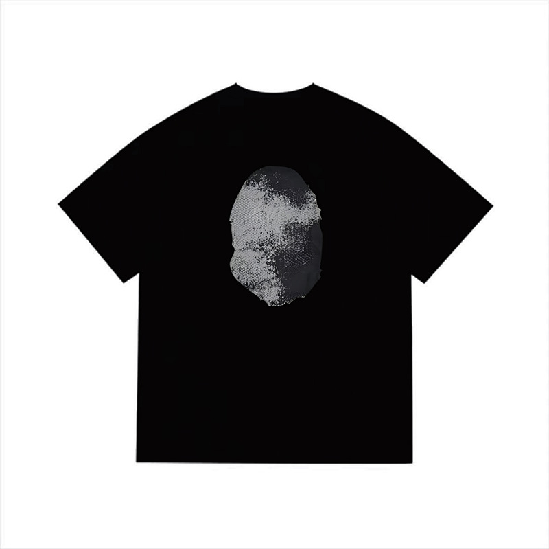 BAPE Ape Head Short Sleeve T-Shirt Style 1077