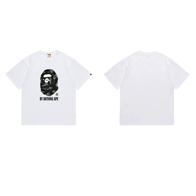 BAPE Ape Head Short Sleeve T-Shirt Style 1078