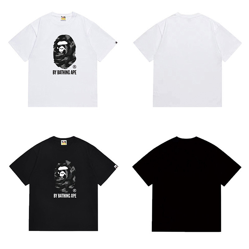BAPE Ape Head Short Sleeve T-Shirt Style 1078