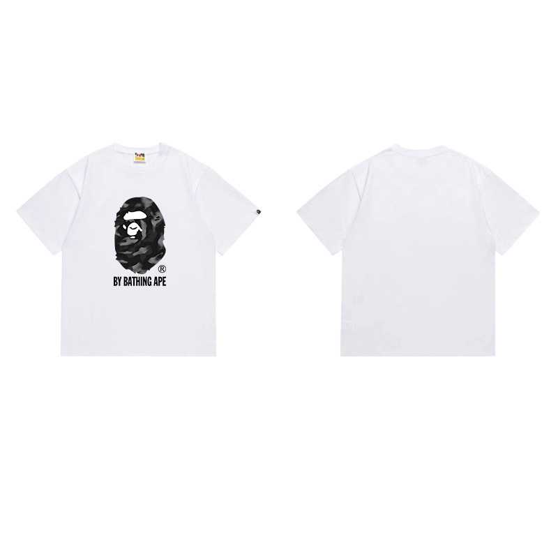 BAPE Ape Head Short Sleeve T-Shirt Style 1078