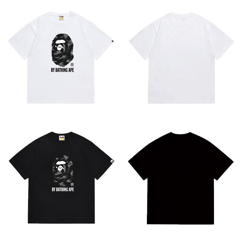 BAPE Ape Head Short Sleeve T-Shirt Style 1078