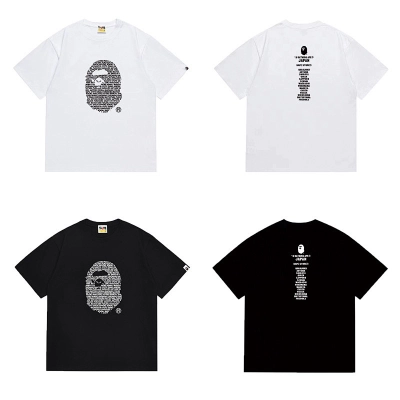 BAPE Ape Head Short Sleeve T-Shirt Style 1079 01