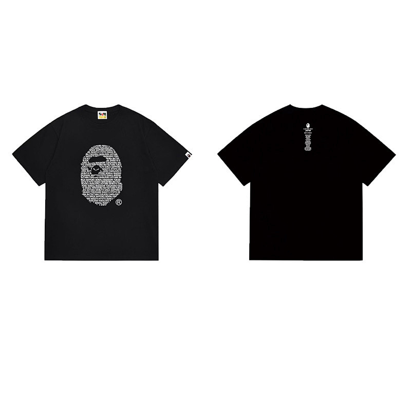 BAPE Ape Head Short Sleeve T-Shirt Style 1079