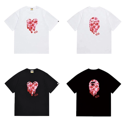 BAPE Ape Head Short Sleeve T-Shirt Style 1080 01