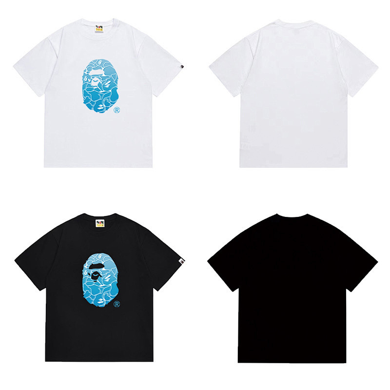 BAPE Ape Head Short Sleeve T-Shirt Style 1082