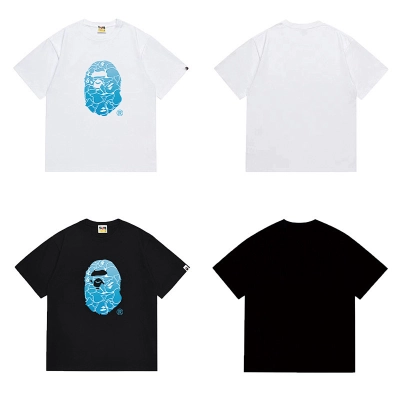 BAPE Ape Head Short Sleeve T-Shirt Style 1082 01