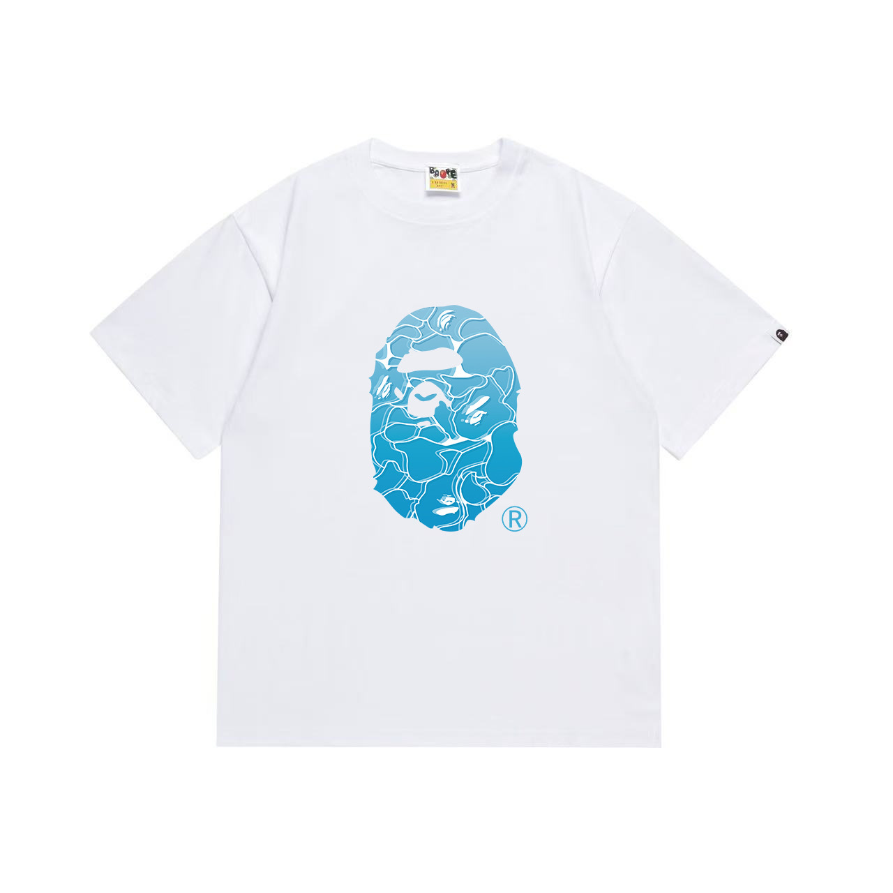BAPE Ape Head Short Sleeve T-Shirt Style 1082
