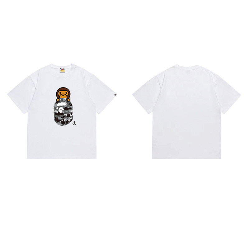 BAPE Ape Head Short Sleeve T-Shirt Style 1083