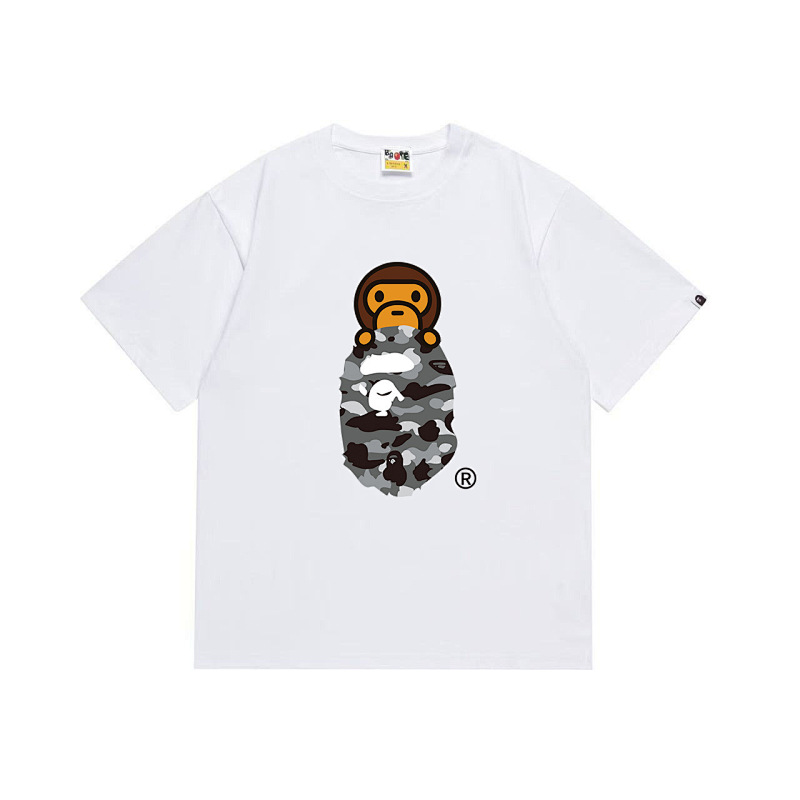 BAPE Ape Head Short Sleeve T-Shirt Style 1083