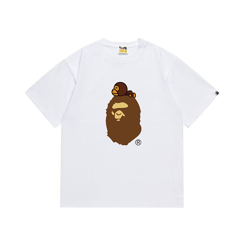 BAPE Ape Head Short Sleeve T-Shirt Style 1084
