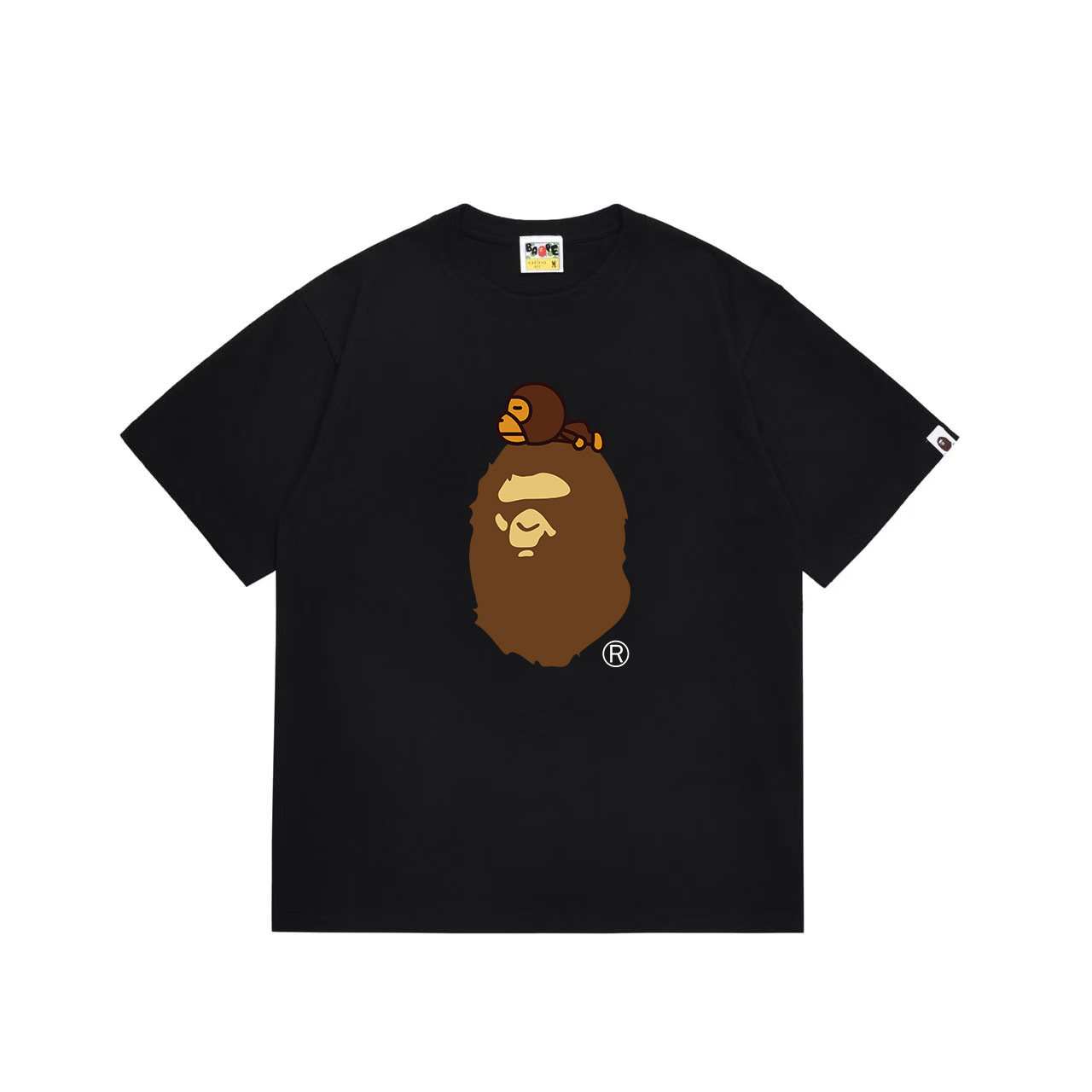 BAPE Ape Head Short Sleeve T-Shirt Style 1084