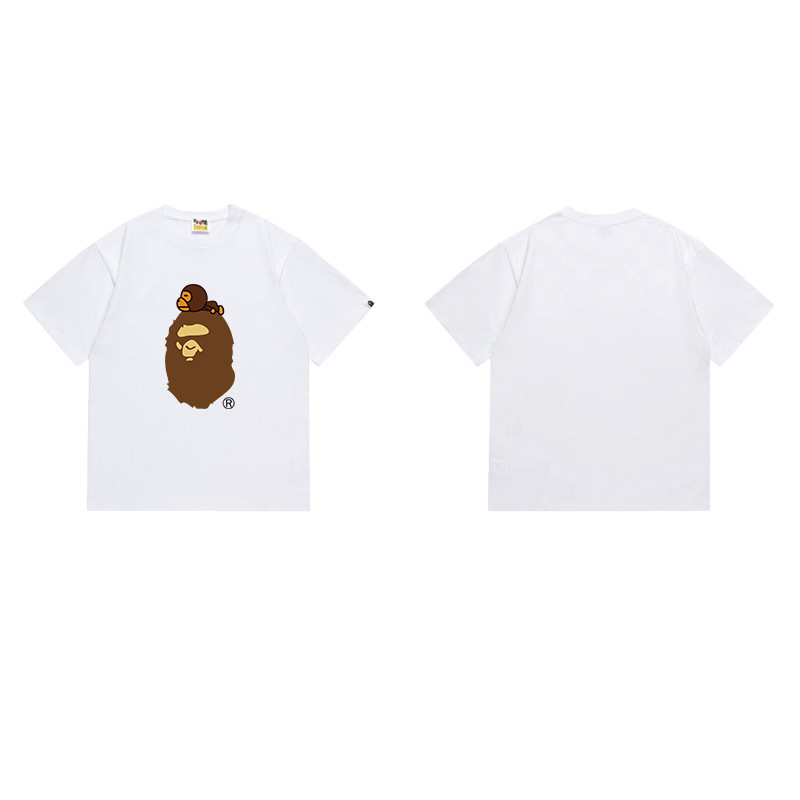BAPE Ape Head Short Sleeve T-Shirt Style 1084