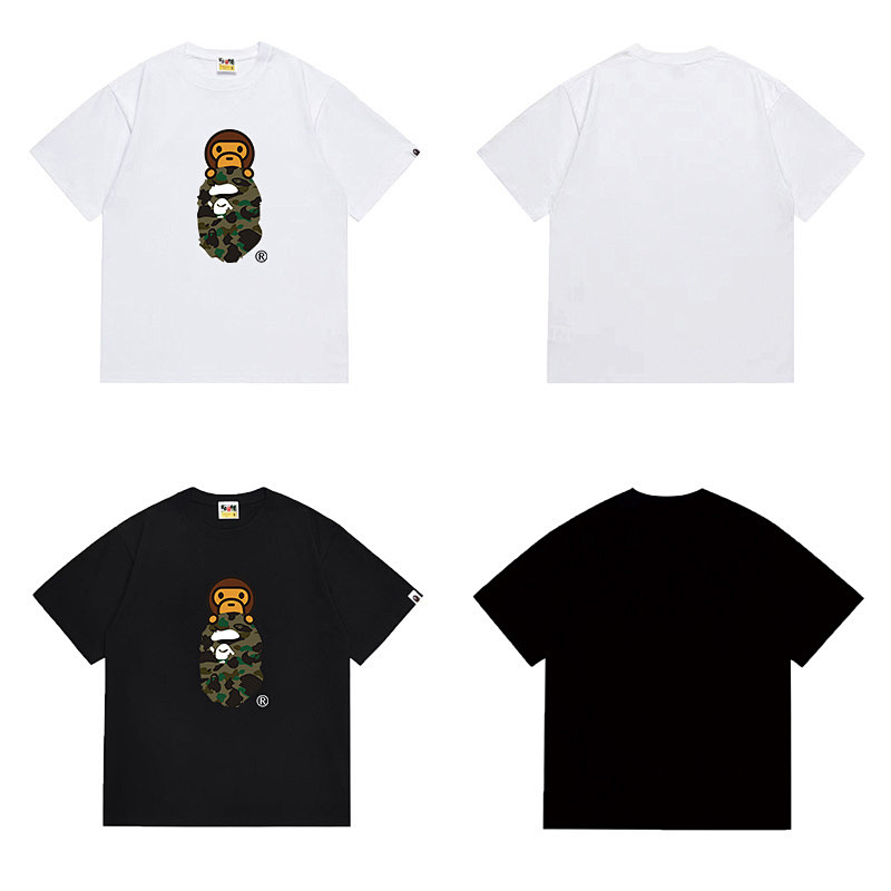 BAPE Ape Head Short Sleeve T-Shirt Style 1085