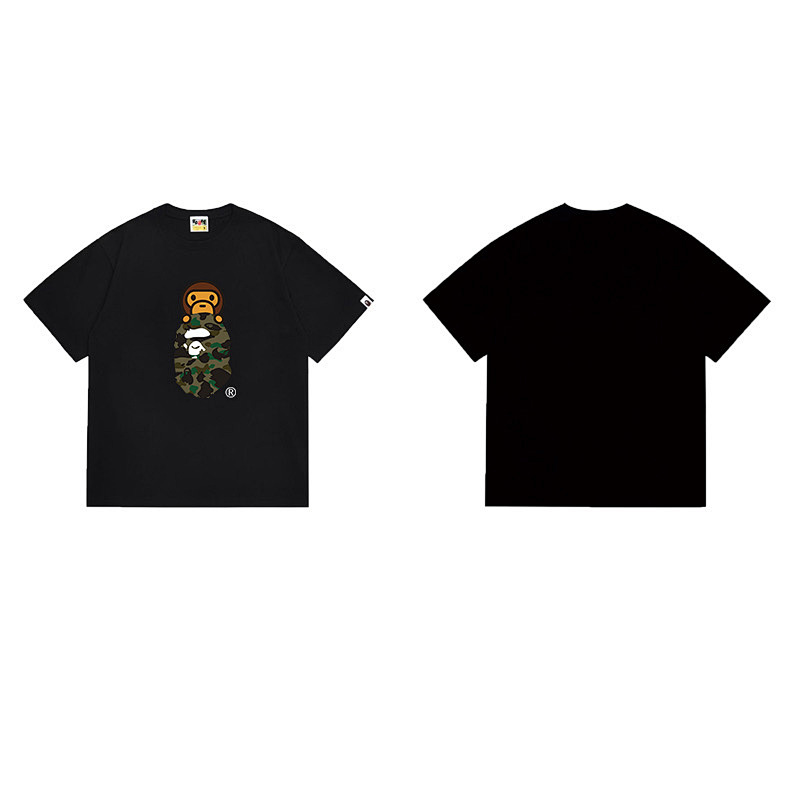 BAPE Ape Head Short Sleeve T-Shirt Style 1085
