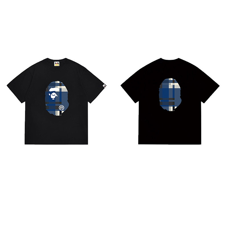 BAPE Ape Head Short Sleeve T-Shirt Style 1086