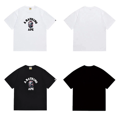 BAPE Ape Head Short Sleeve T-Shirt Style 1088 01