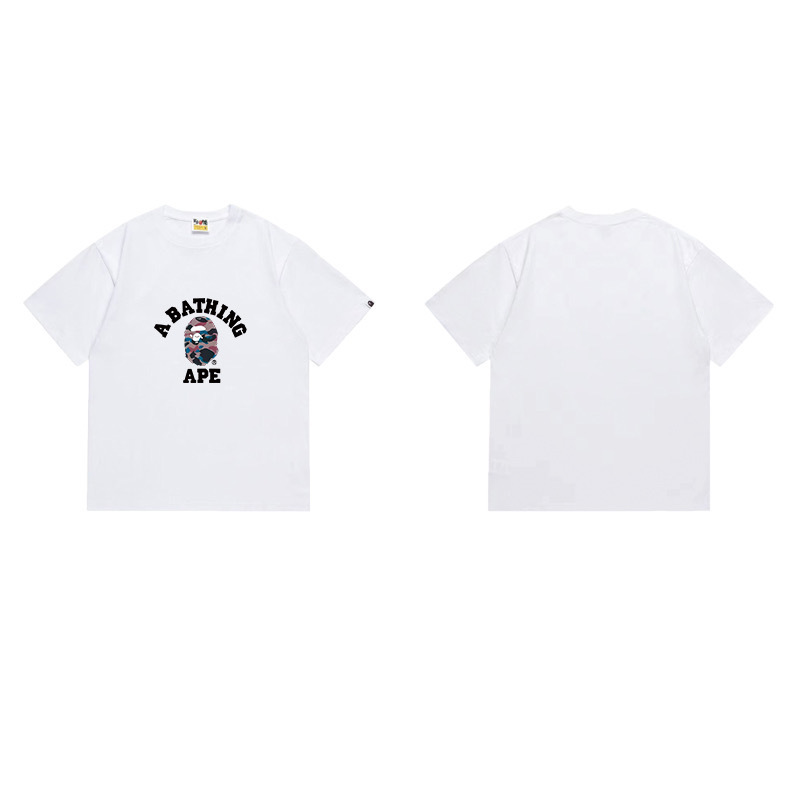 BAPE Ape Head Short Sleeve T-Shirt Style 1088