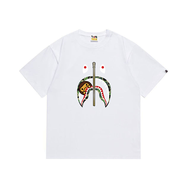 BAPE Ape Head Short Sleeve T-Shirt Style 1089