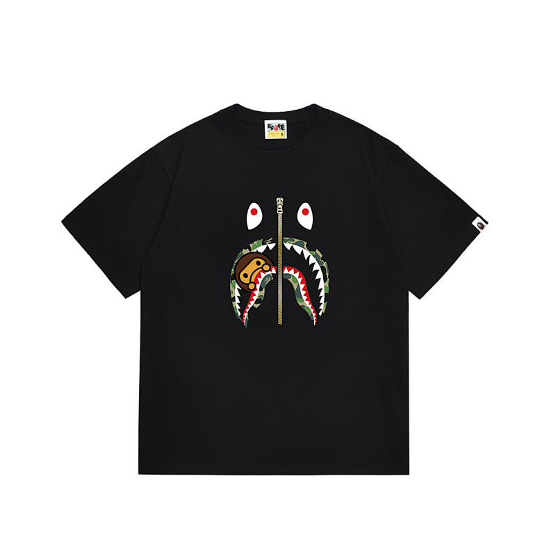 BAPE Ape Head Short Sleeve T-Shirt Style 1089