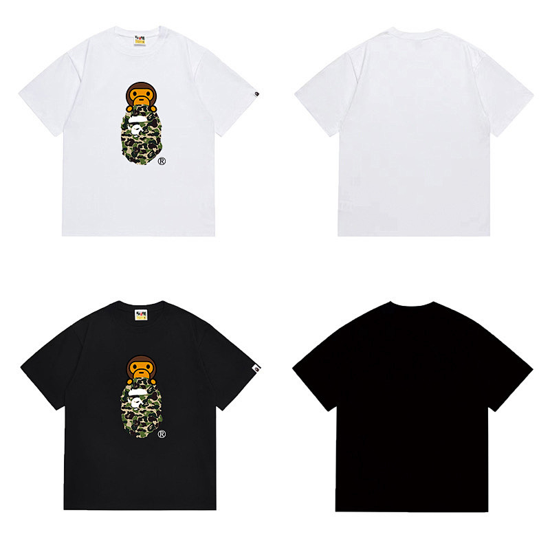 BAPE Ape Head Short Sleeve T-Shirt Style 1090